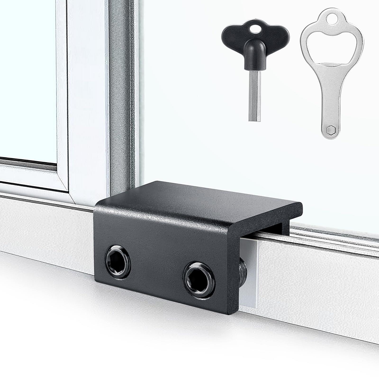 How do you lock a sliding window