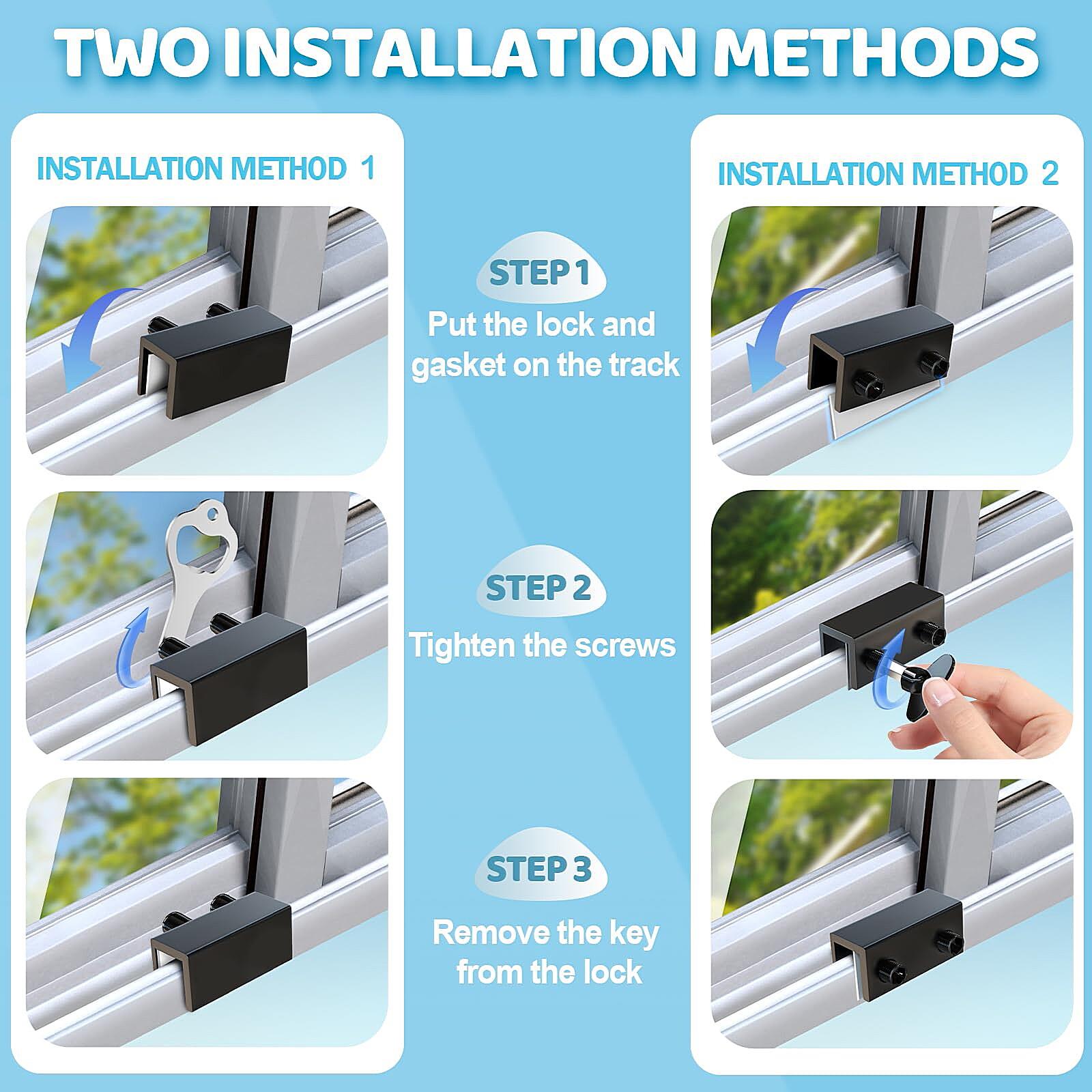 How to make a makeshift window lock
